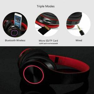 1643009984734-Belear B39 Studio Over-Ear Wireless Bluetooth 5.0 Black Headphones8.jpg